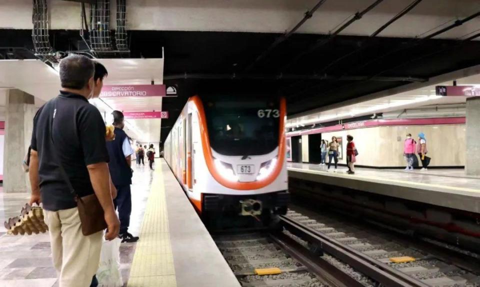 ?墨西哥城地鐵1號(hào)線。中國(guó)中車供圖。