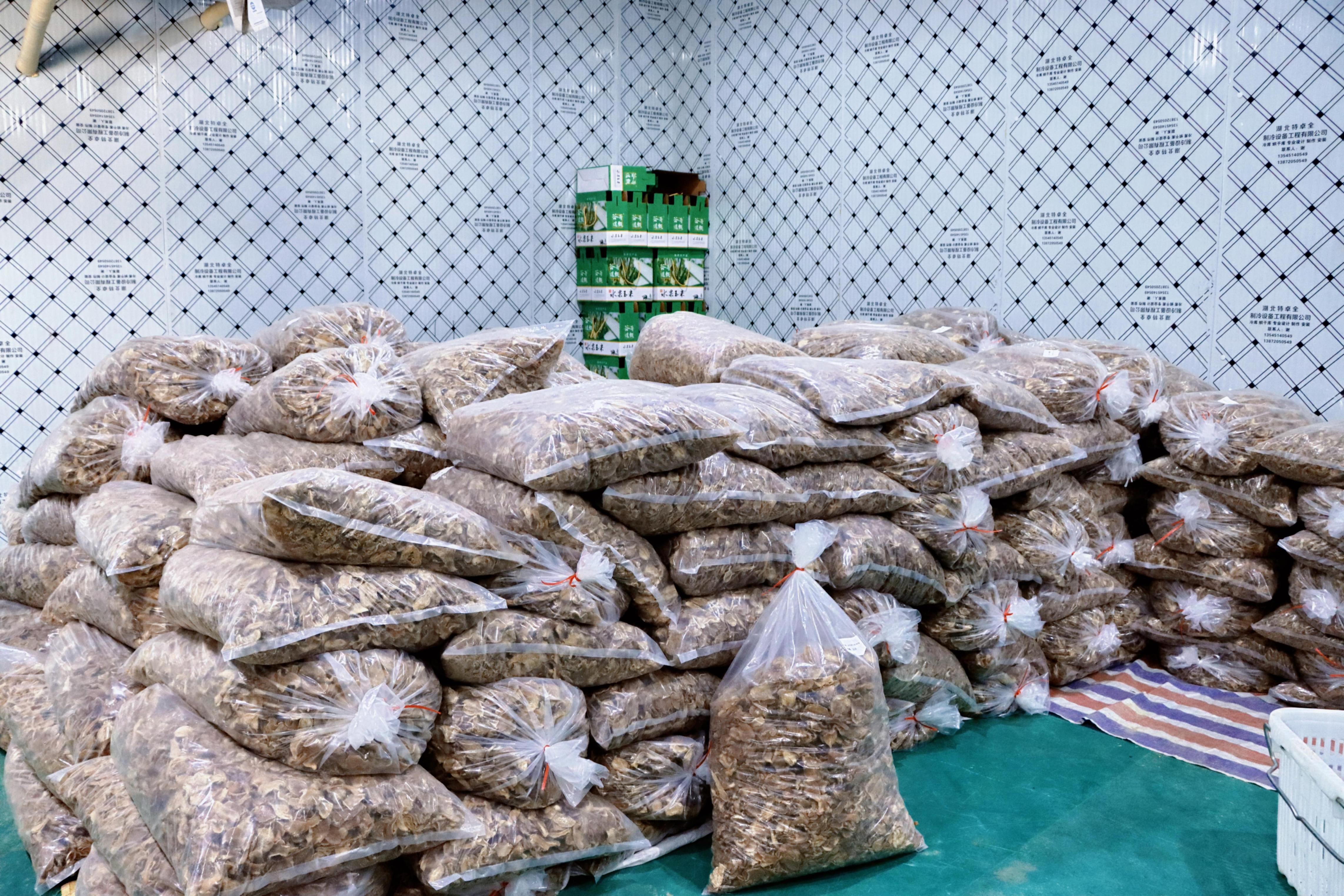 農(nóng)戶家中存儲的農(nóng)產(chǎn)品。受訪方供圖